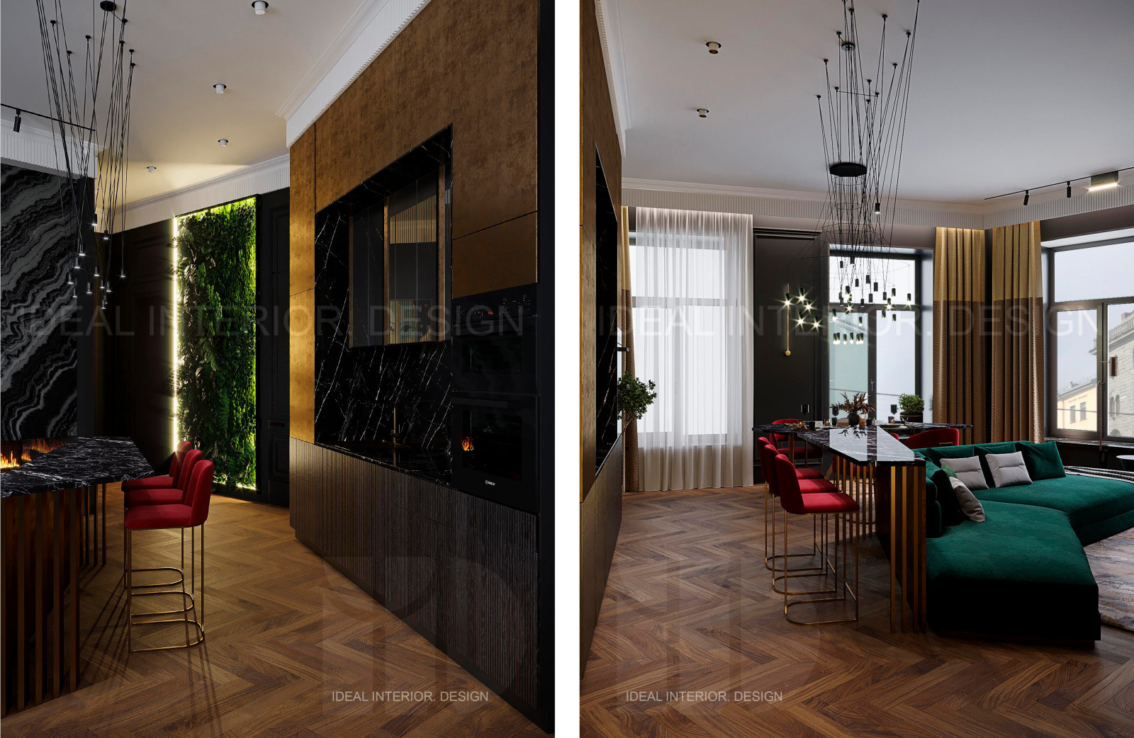 Apartment design project Nevsky 11 (SPb)
