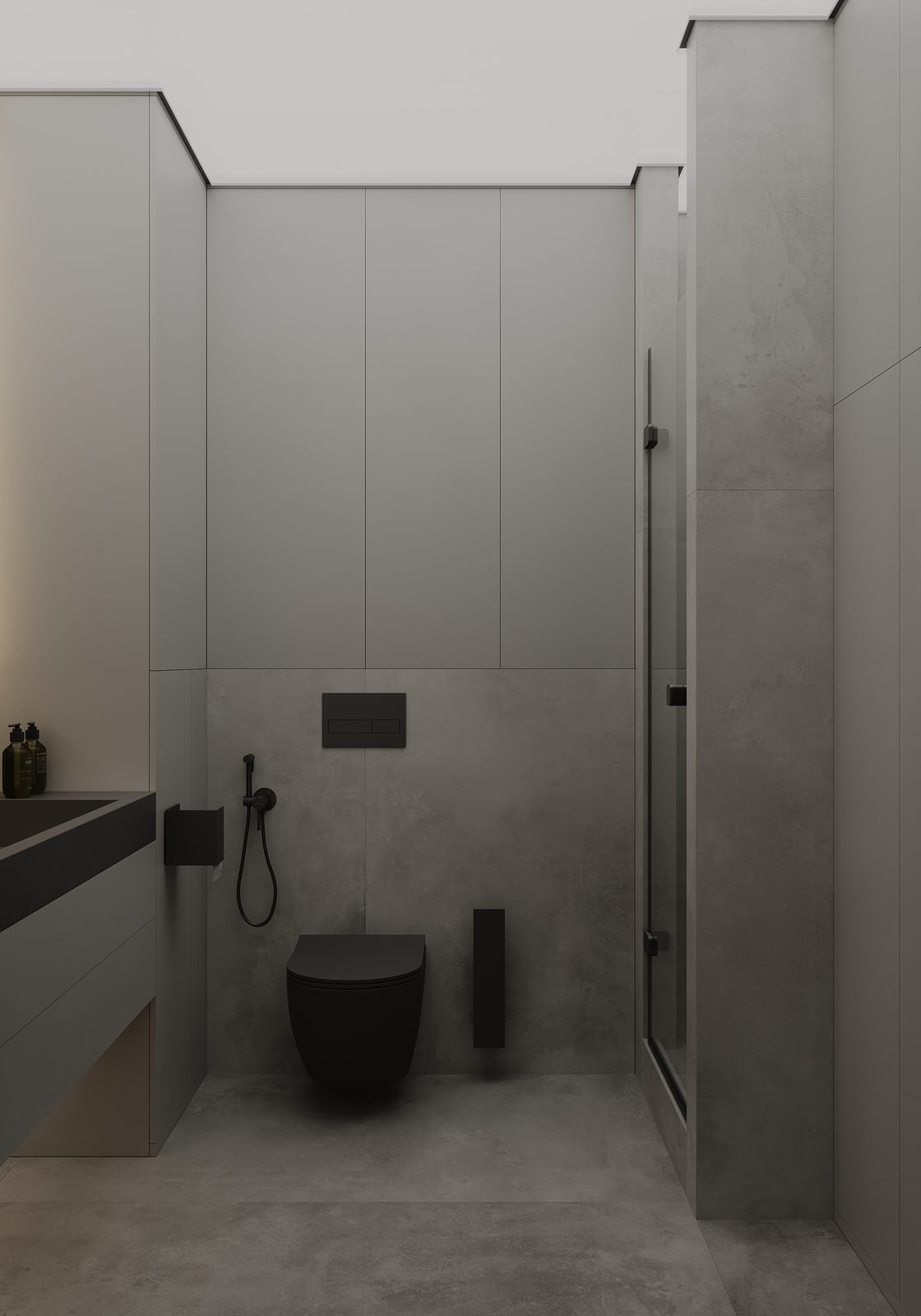 Студия в стиле минимализм ЖК Дом на Анри