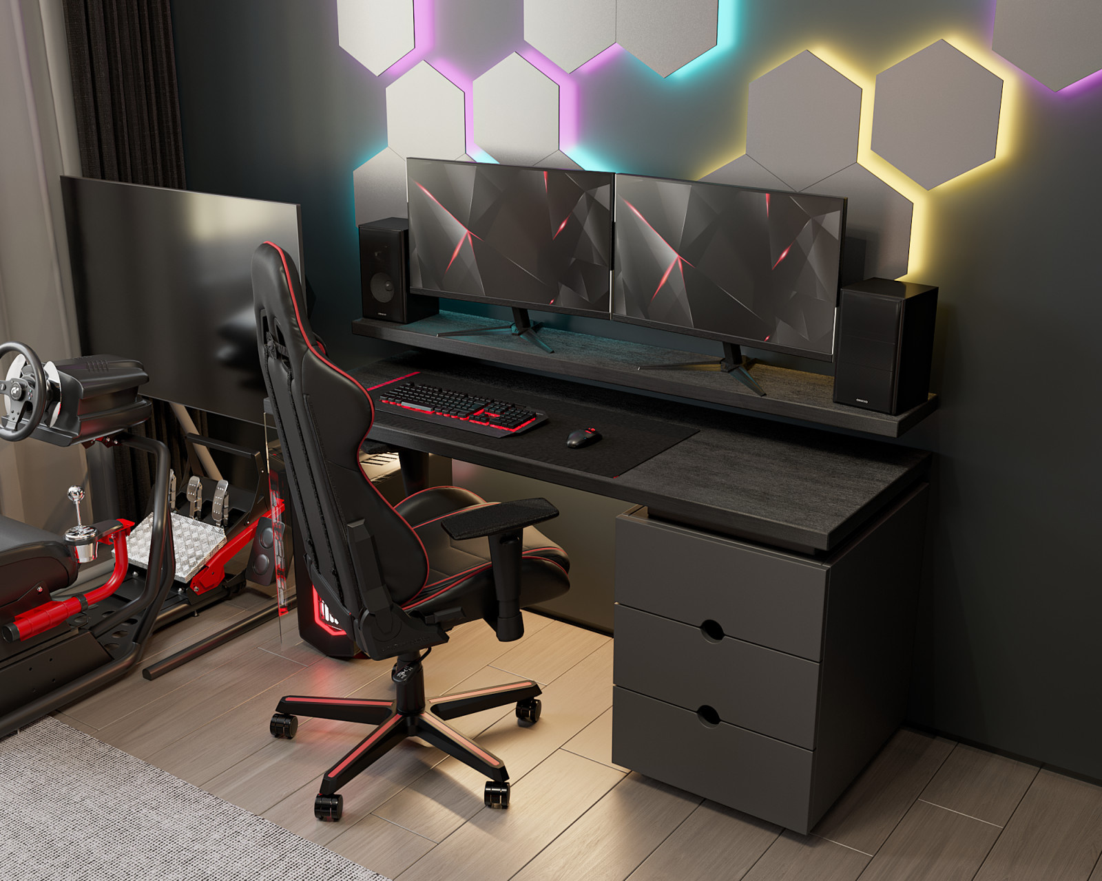 Кабинет для работы и игр