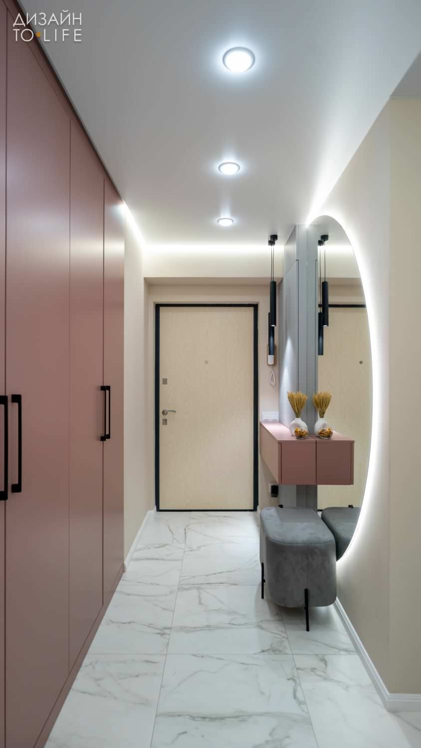 Реализация проекта в ЖК «Цивилизация» 56 м²