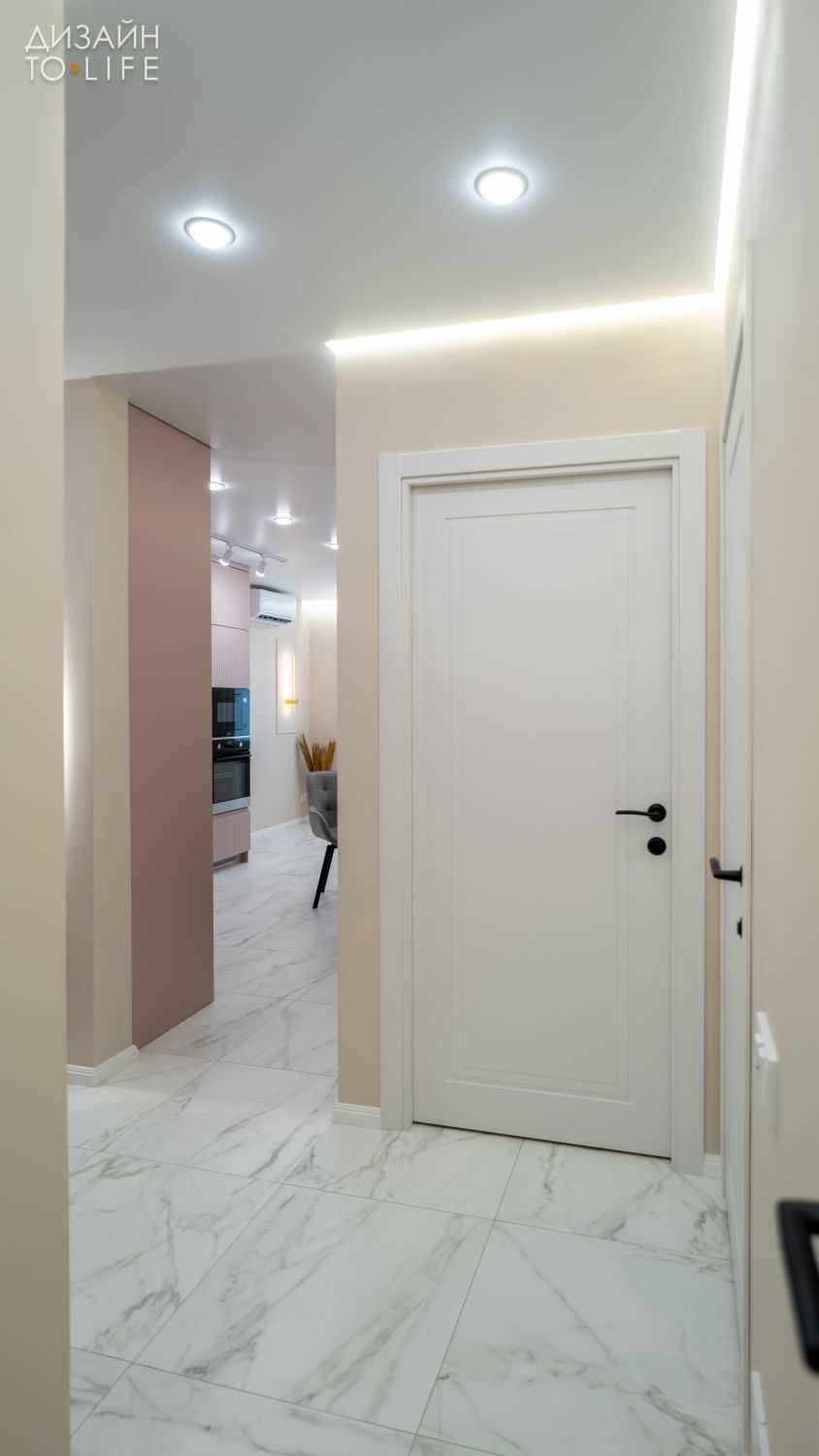 Реализация проекта в ЖК «Цивилизация» 56 м²