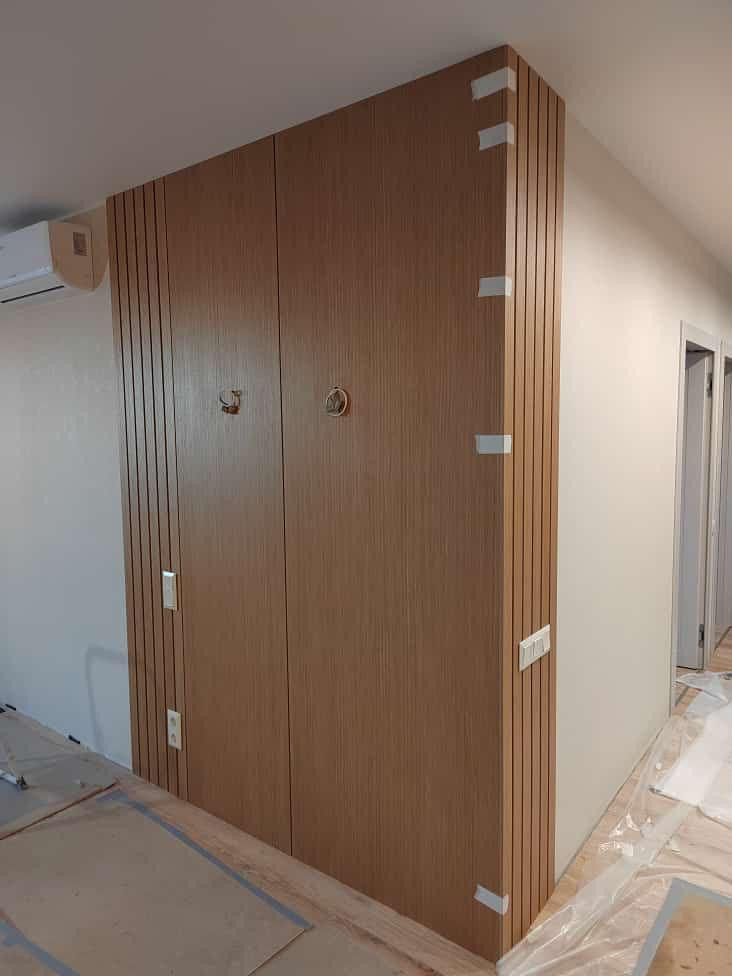 Реечные панели в квартире