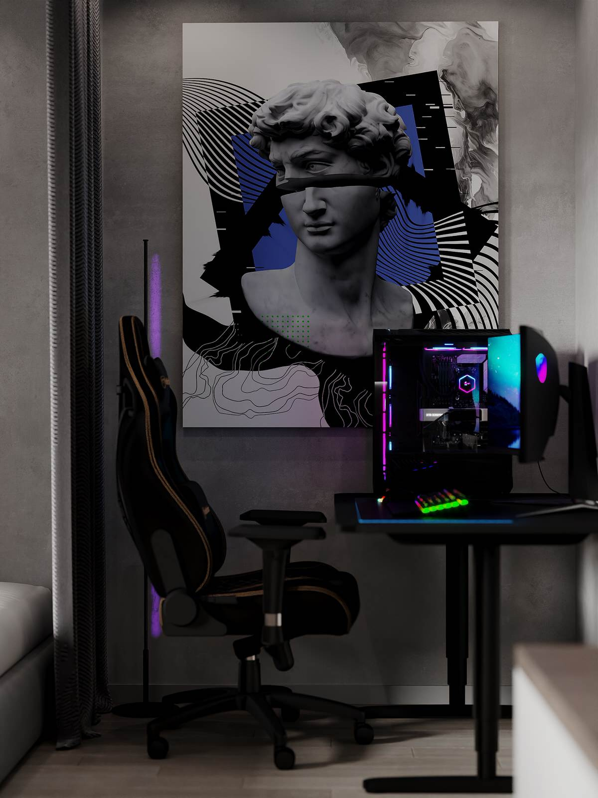 Дизайн-проект однокомнатной квартиры