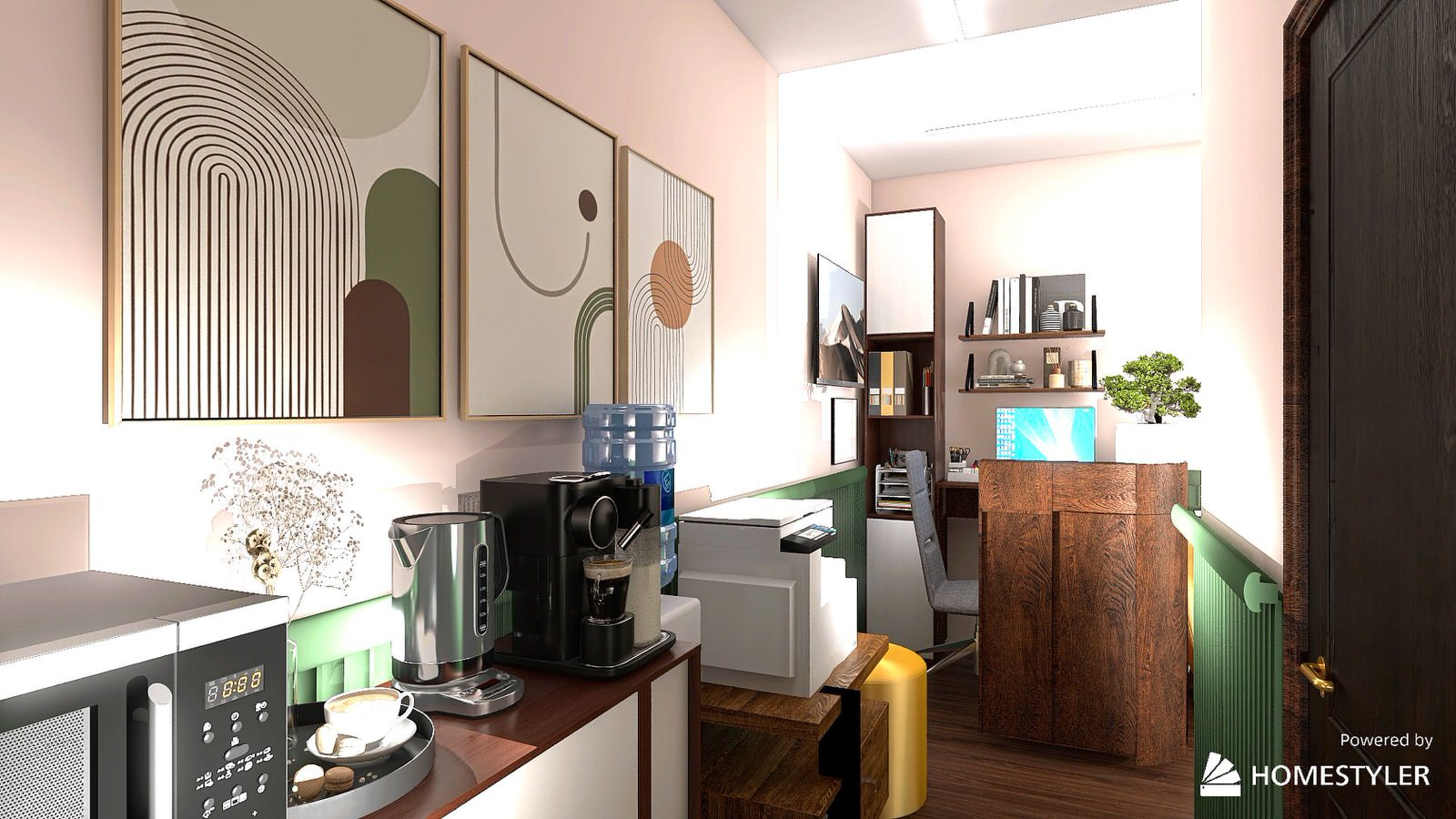 #015 Холл в частной клинике