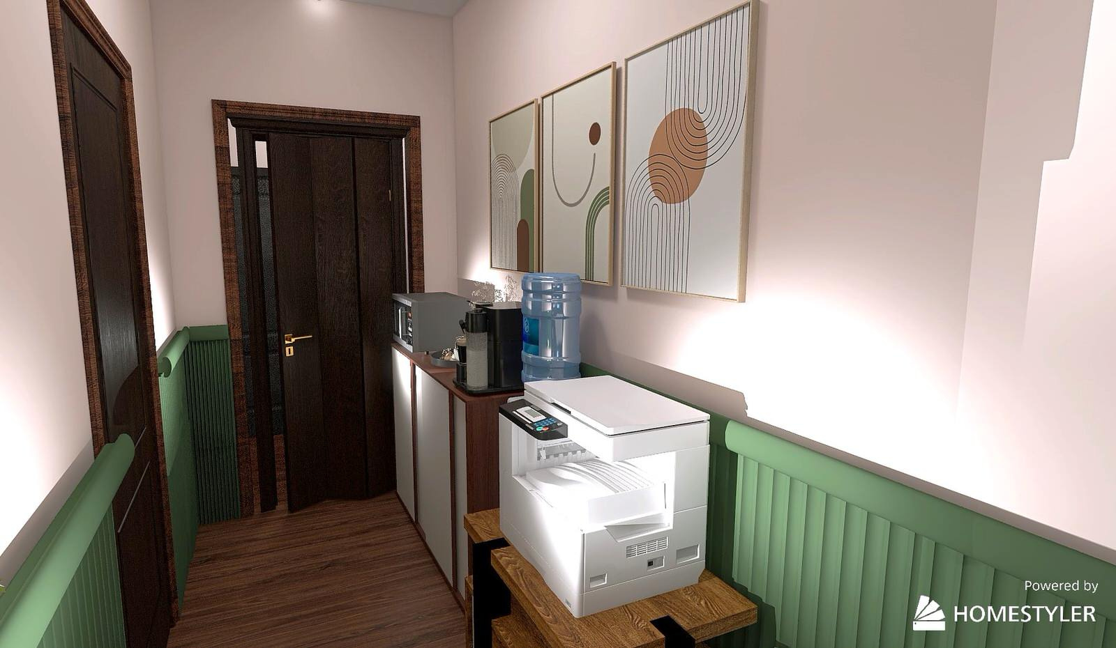 #015 Холл в частной клинике