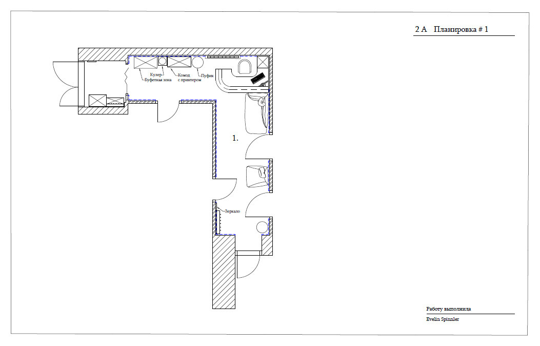 #015 Холл в частной клинике