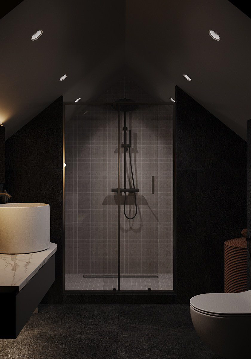 Санузлы частный дом