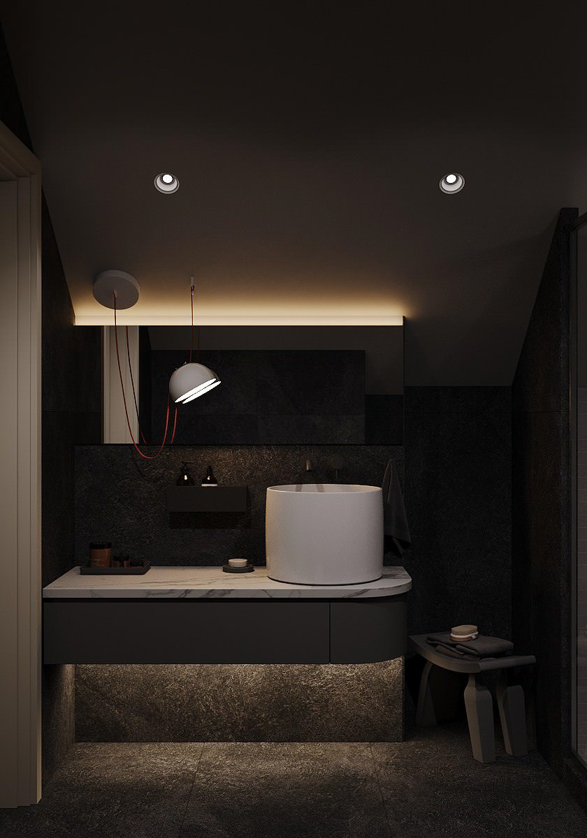 Санузлы частный дом