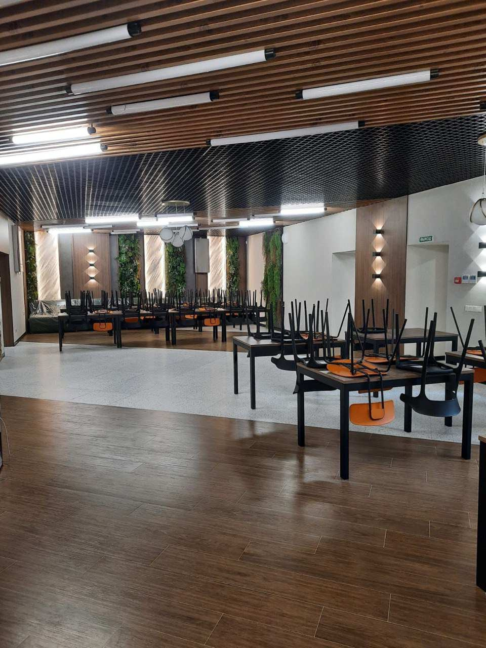 Столовая на Тверской, Москва (реализация)