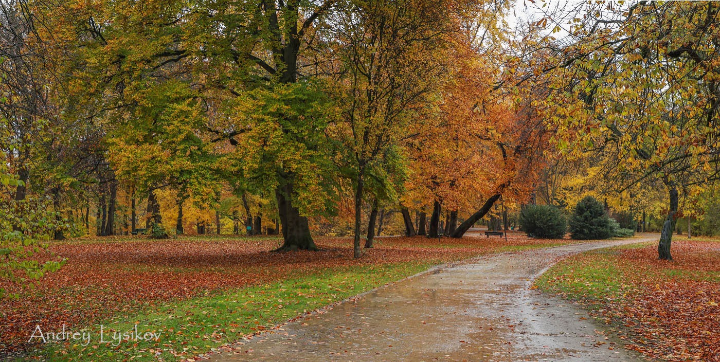 Мюнхен - парк Максимилиансанлаген (Maximiliansanlagen)