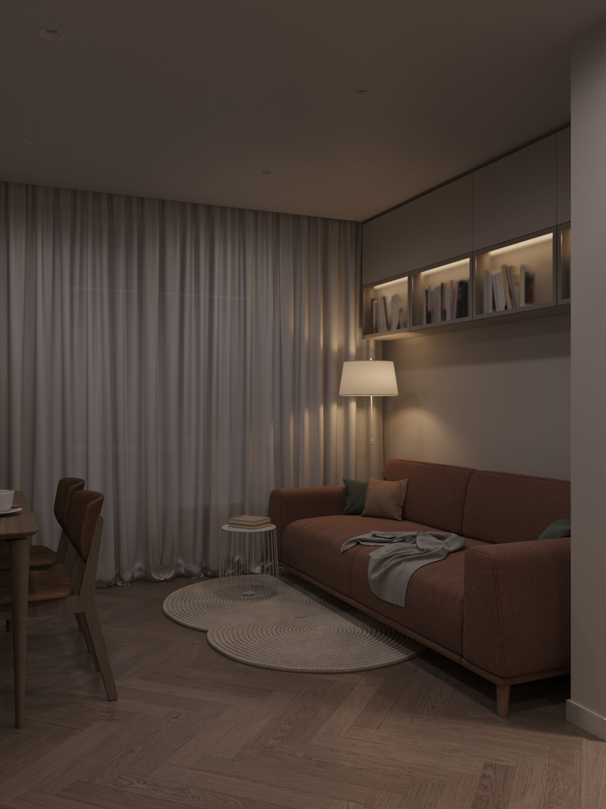 Проект квартиры 37 кв.м.