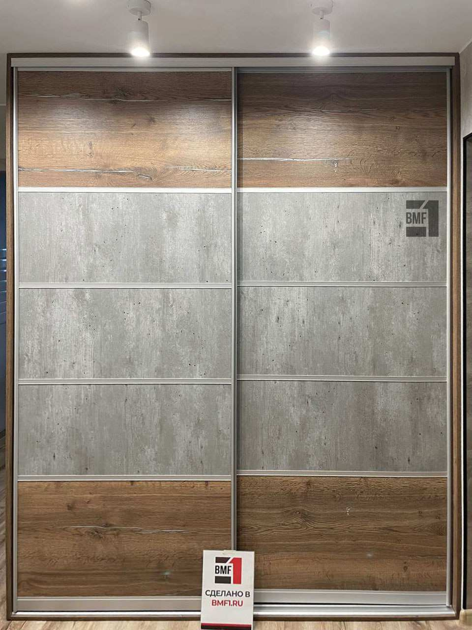 Шкаф-купе в стиле лофт