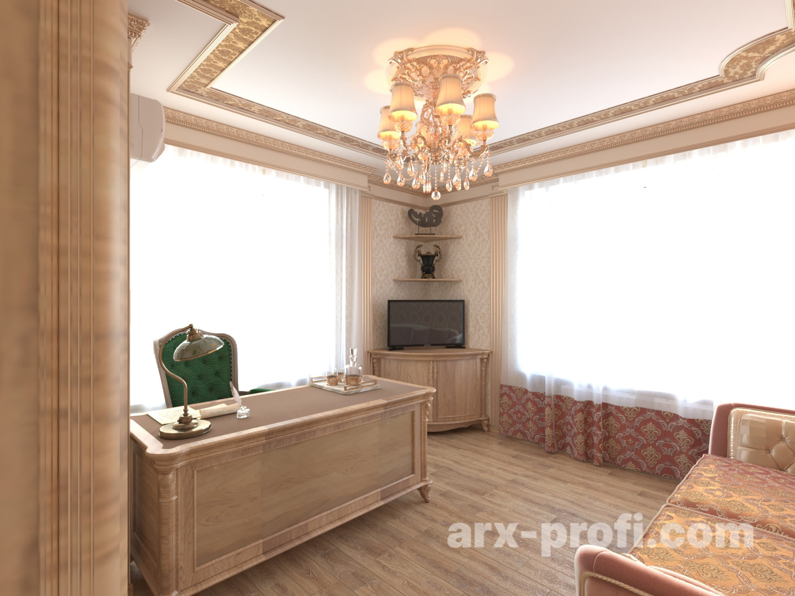Проект интерьера квартиры 75 м2 в г.Москва