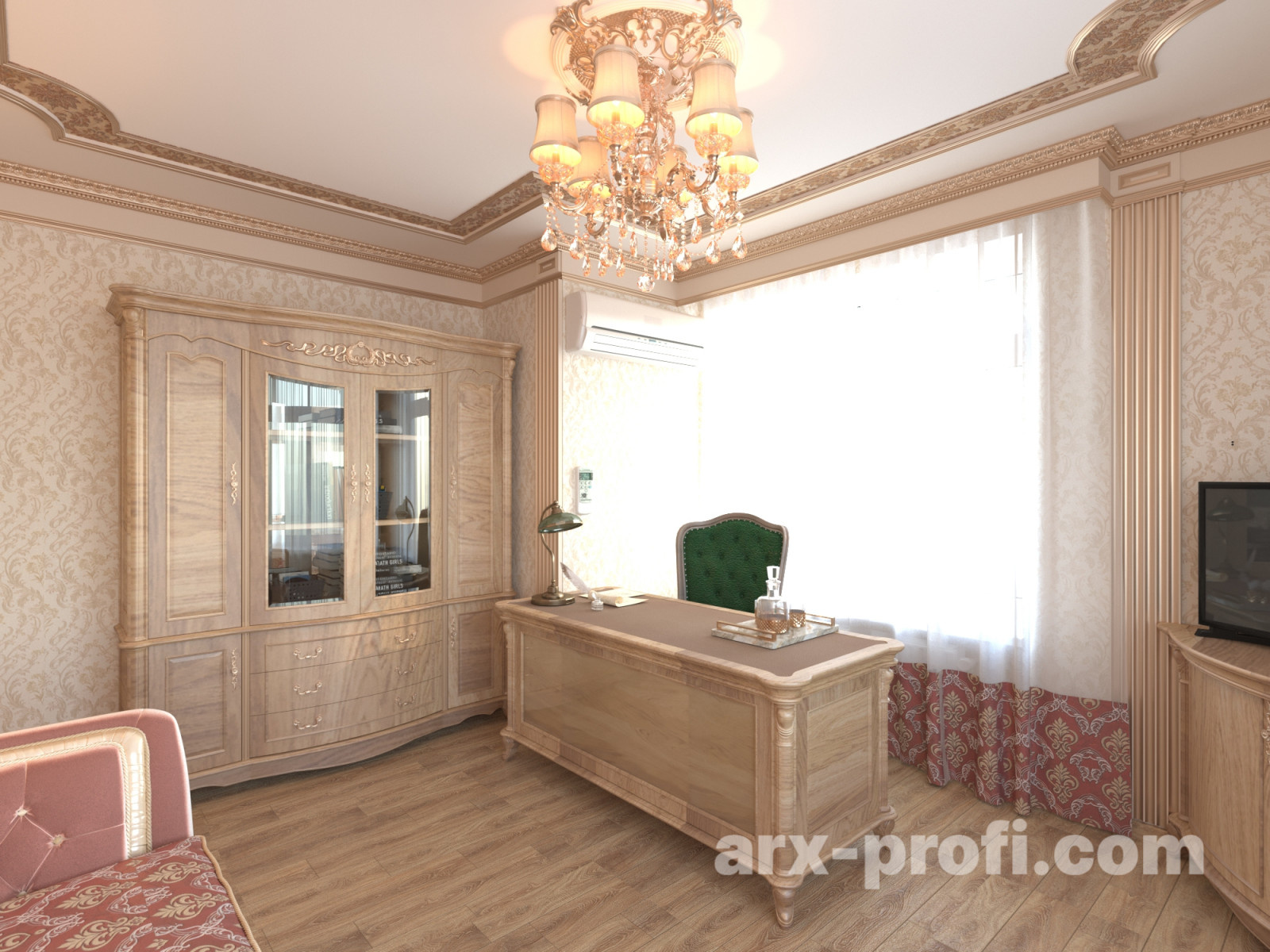 Проект интерьера квартиры 75 м2 в г.Москва