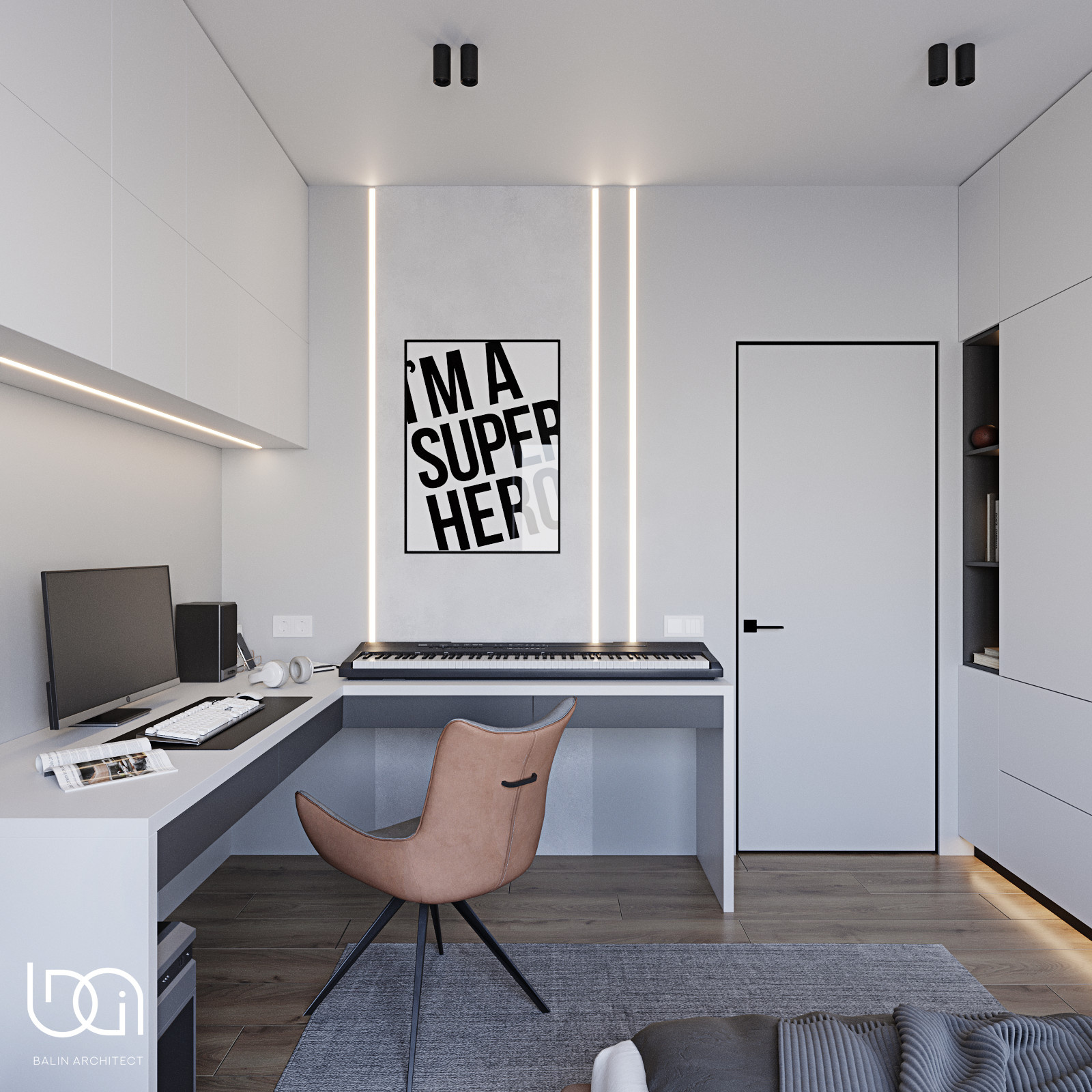 Двухкомнатная квартира 64 кв.м.