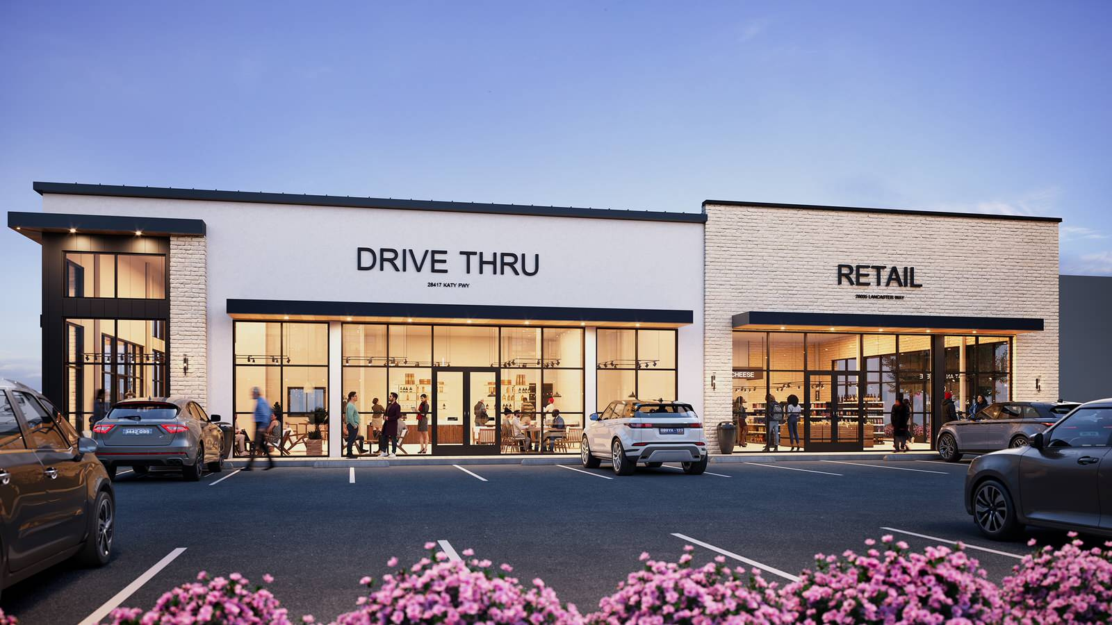 Retail development Anserra of Katy