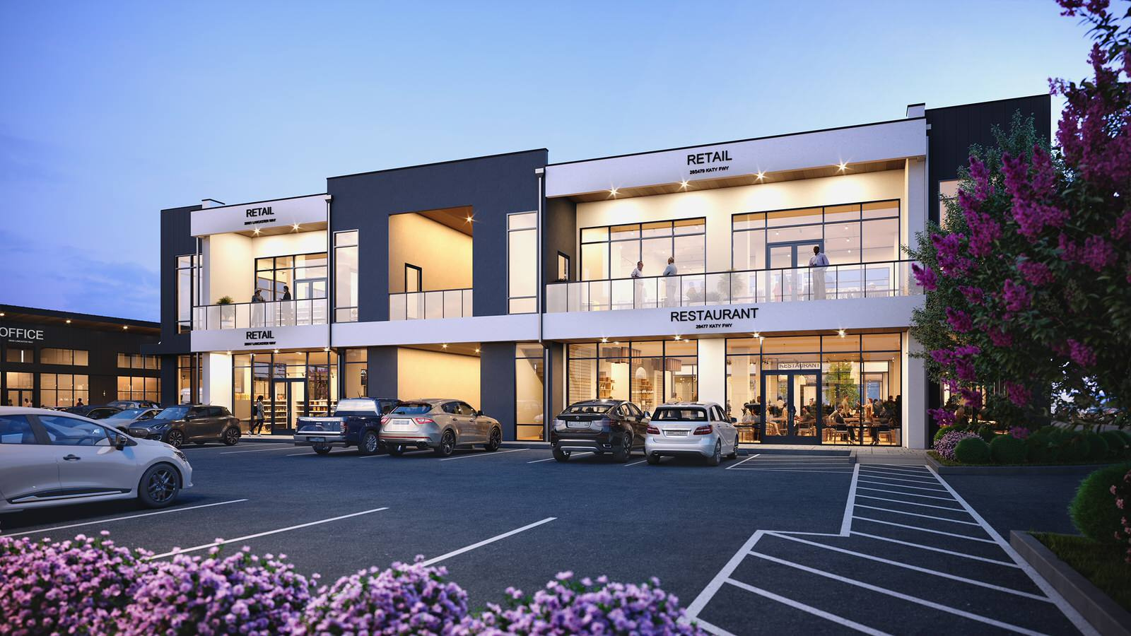 Retail development Anserra of Katy