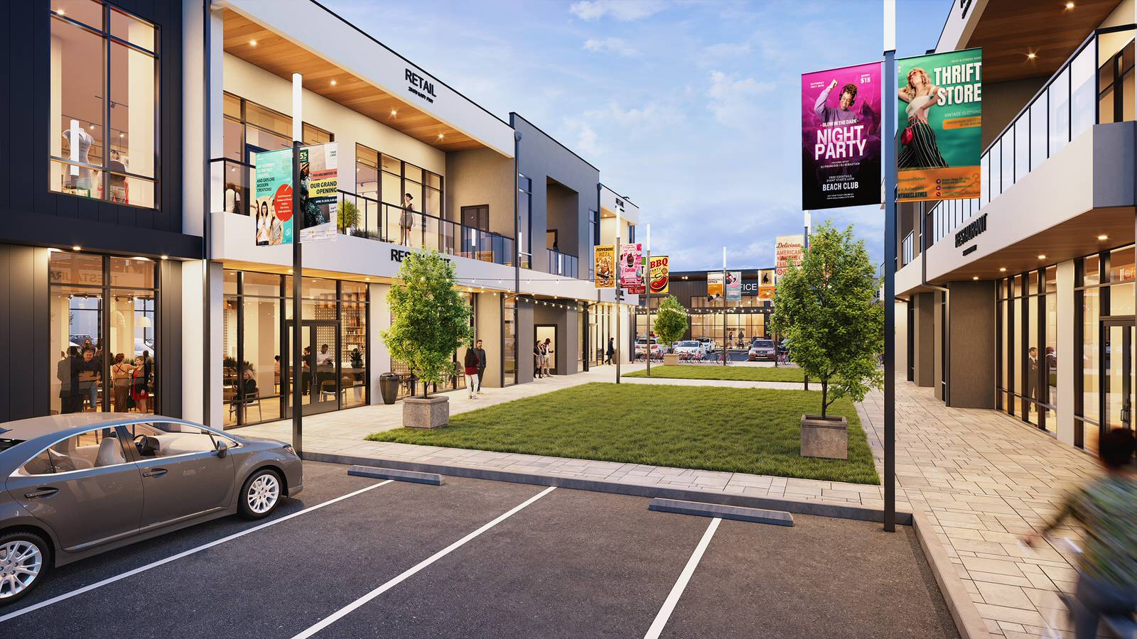 Retail development Anserra of Katy