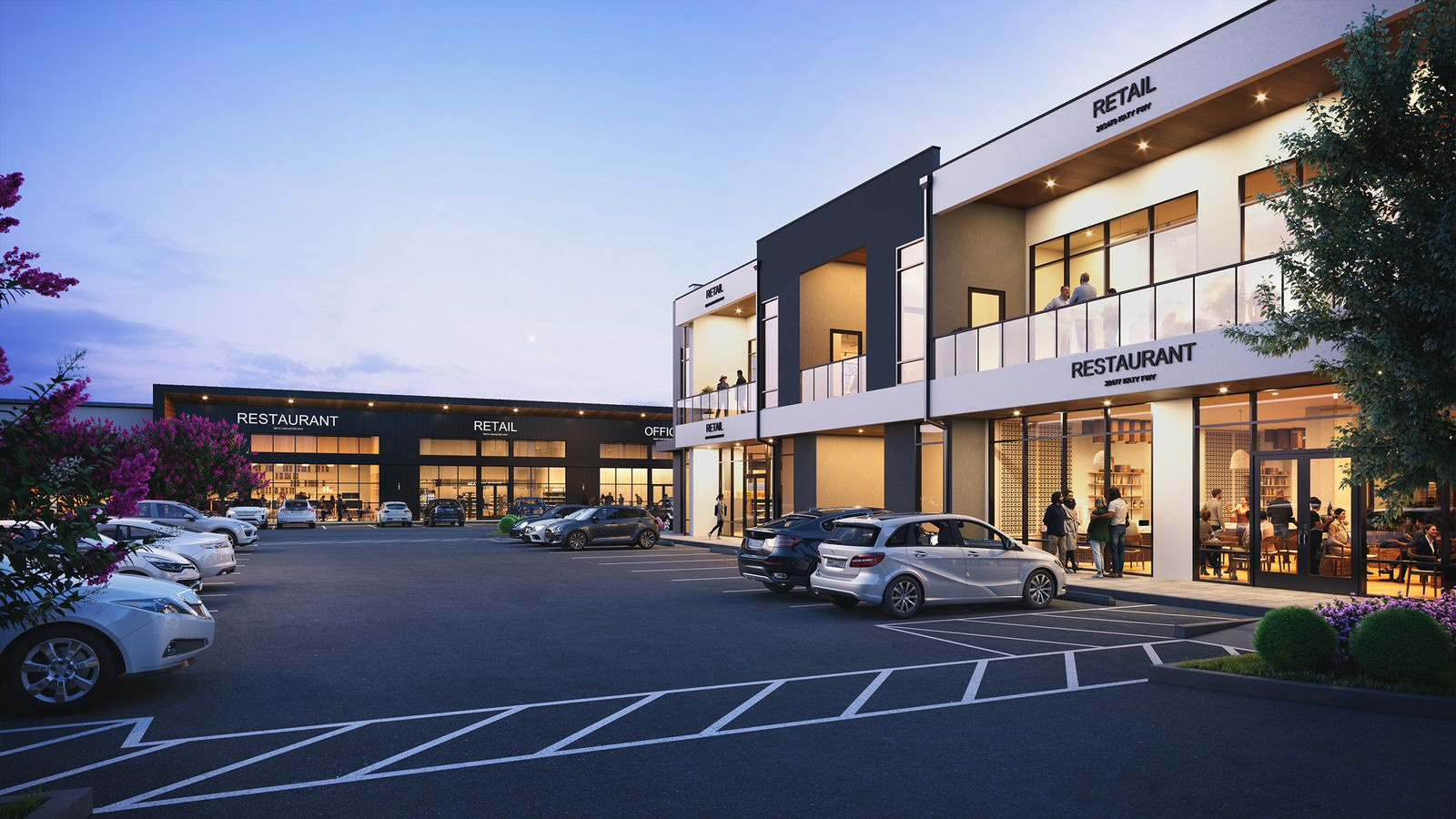 Retail development Anserra of Katy