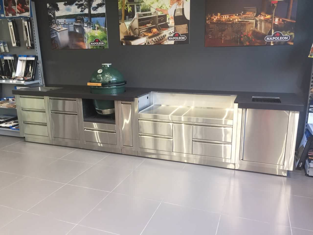 Столешница для зоны гриль Dekton Domoos