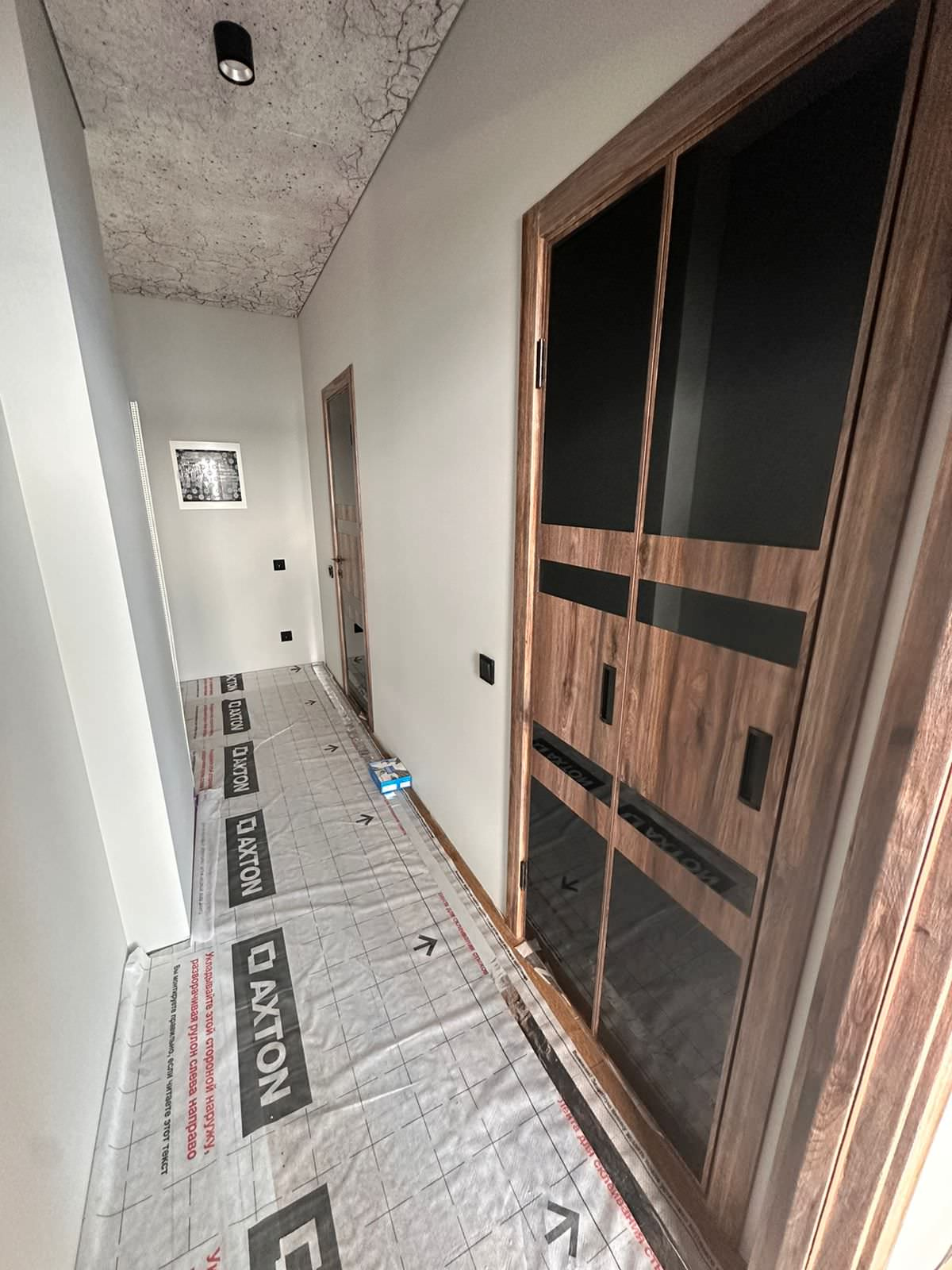 Фотопечать на натяжном потолке для клиента из г. Воронеж