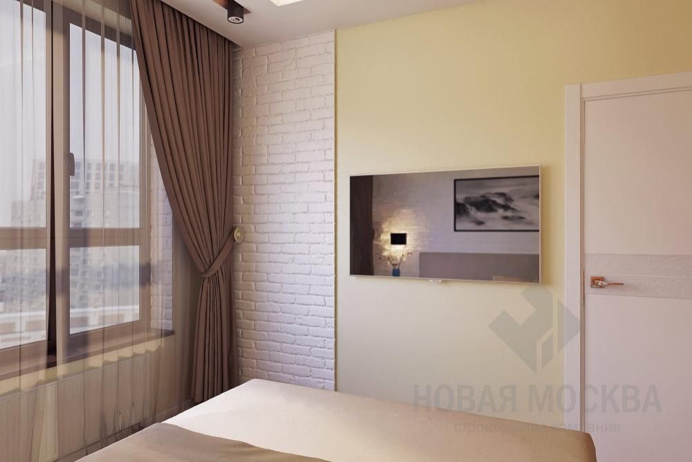 Дизайн-проект однокомнатной квартиры 37.10 кв.м. в ЖК «Водный»