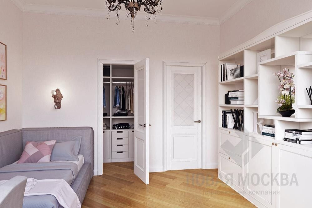 Дизайн-проект трехкомнтатной квартиры 133 кв.м в ЖК «Ломоносовский»