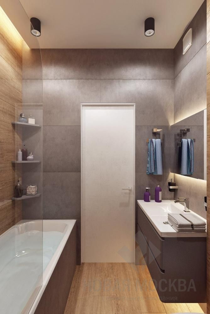 Дизайн-проект однокомнатной квартиры 42 кв.м. в ЖК «Рассказово»