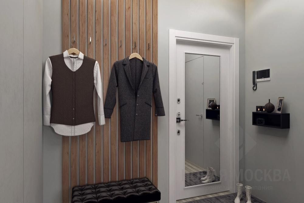 Дизайн-проект однокомнатной квартиры 42 кв.м. в ЖК «Рассказово»