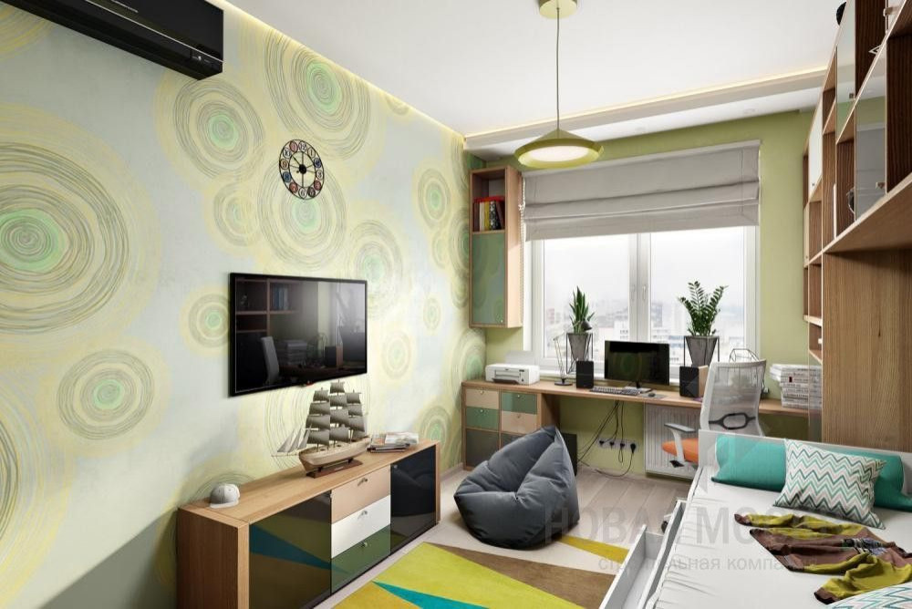 Дизайн-проект четырехкомнатной квартиры 120,9 кв.м. в ЖК «V-House»