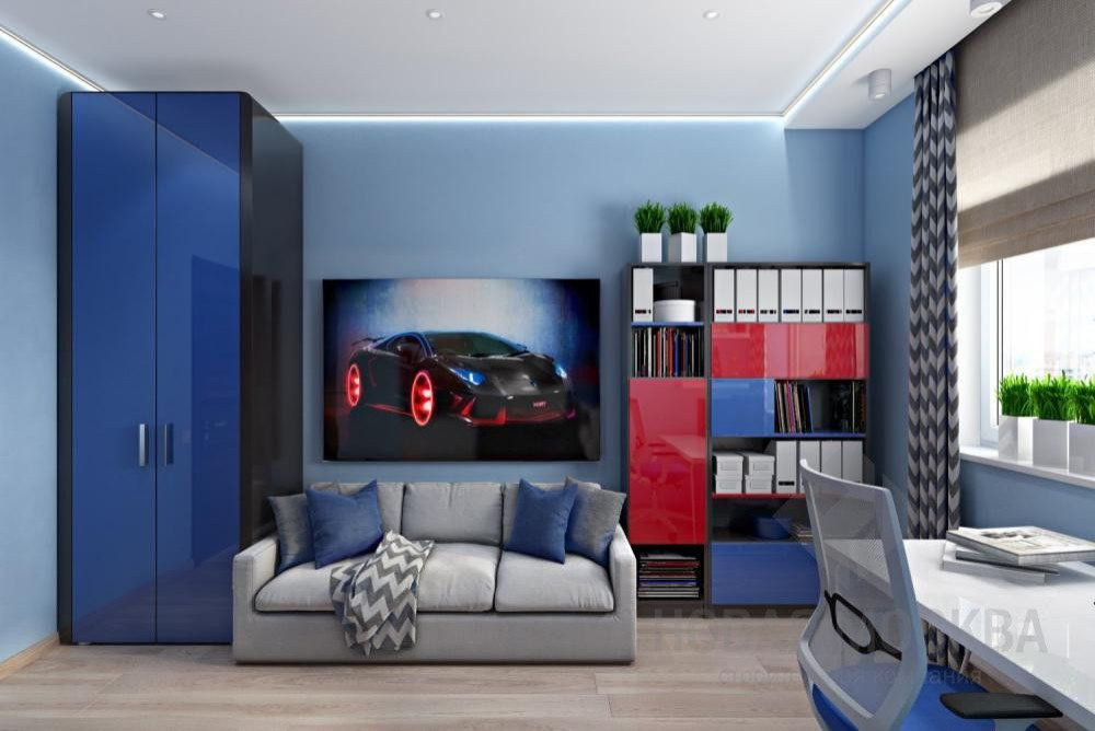 Дизайн-проект четырехкомнатной квартиры 120,9 кв.м. в ЖК «V-House»