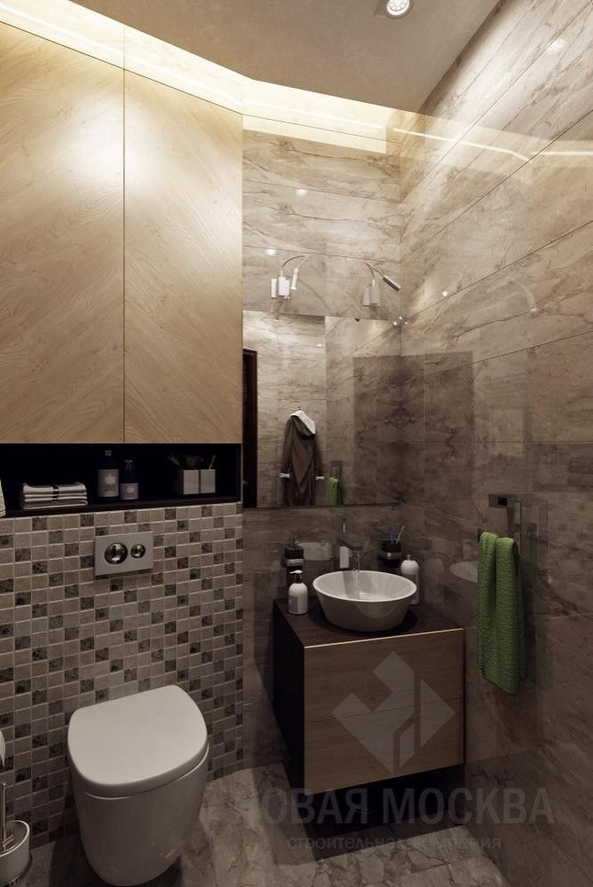 Дизайн-проект четырехкомнатной квартиры 120,9 кв.м. в ЖК «V-House»