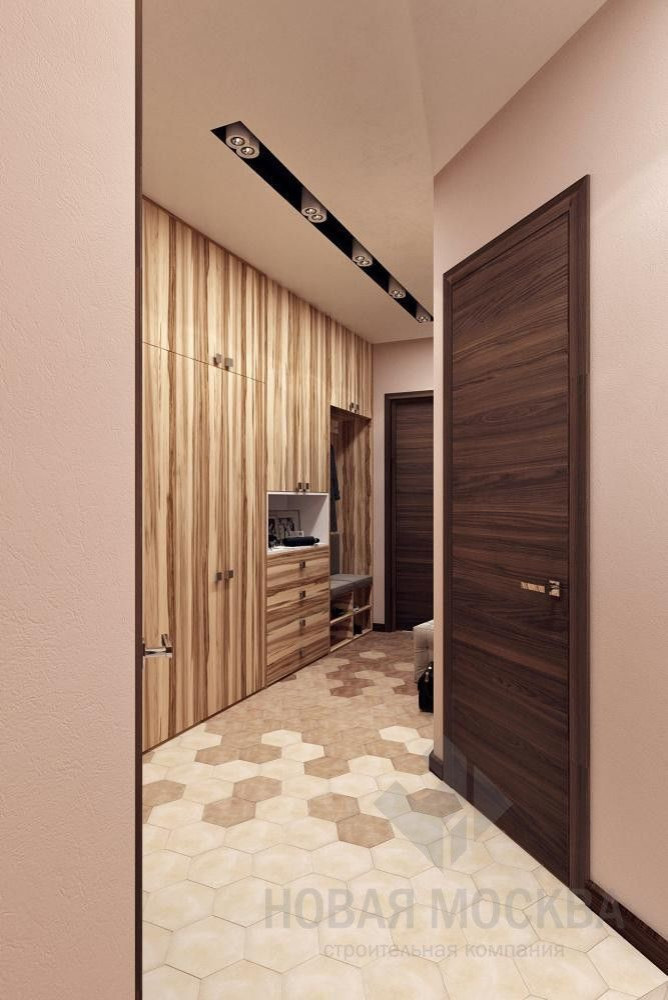 Дизайн-проект четырехкомнатной квартиры 120,9 кв.м. в ЖК «V-House»