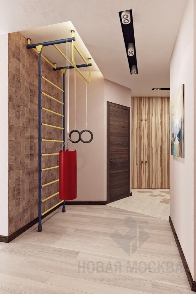 Дизайн-проект четырехкомнатной квартиры 120,9 кв.м. в ЖК «V-House»