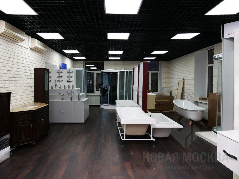 Ремонт коммерческого помещения 100 кв.м. в ЖК «Москва и область»