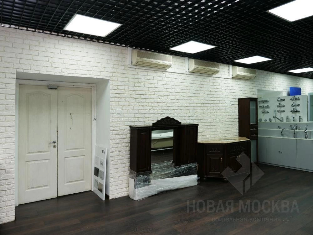 Ремонт коммерческого помещения 100 кв.м. в ЖК «Москва и область»