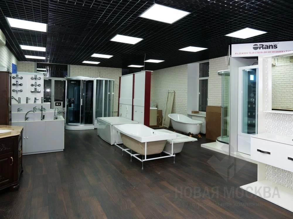 Ремонт коммерческого помещения 100 кв.м. в ЖК «Москва и область»