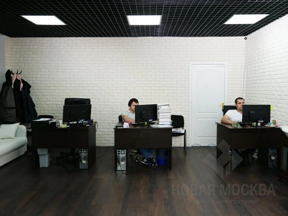 Ремонт коммерческого помещения 100 кв.м. в ЖК «Москва и область»