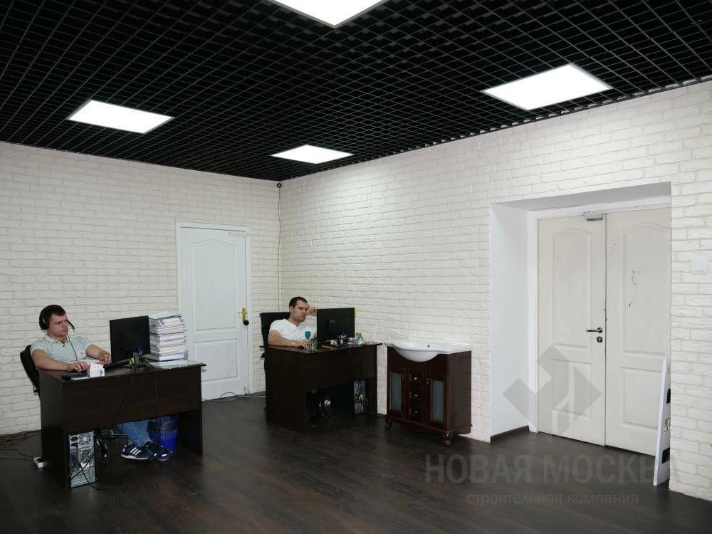 Ремонт коммерческого помещения 100 кв.м. в ЖК «Москва и область»