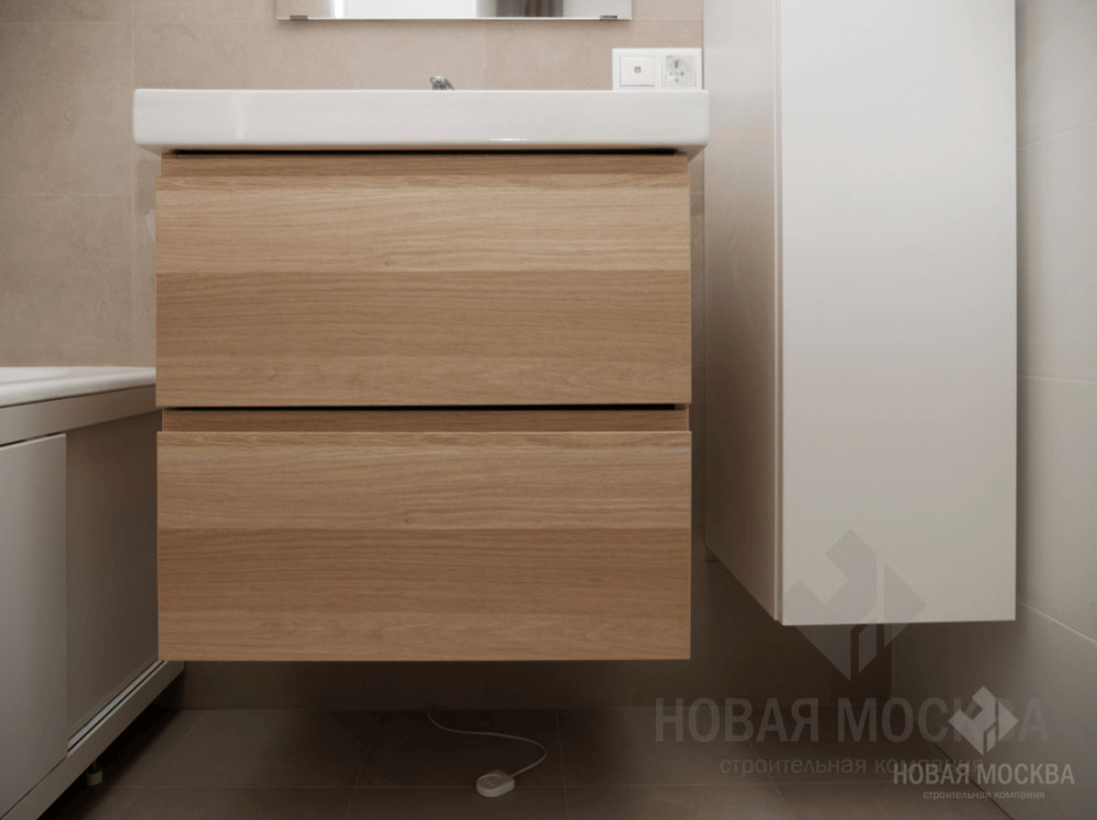 Ремонт студии площадью 34 кв.м. в ЖК «Новая звезда»