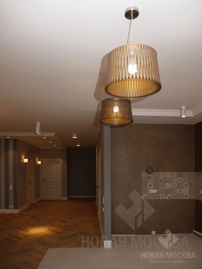 Ремонт четырехкомнатной квартиры 129 кв.м. в ЖК «Лобачевский»