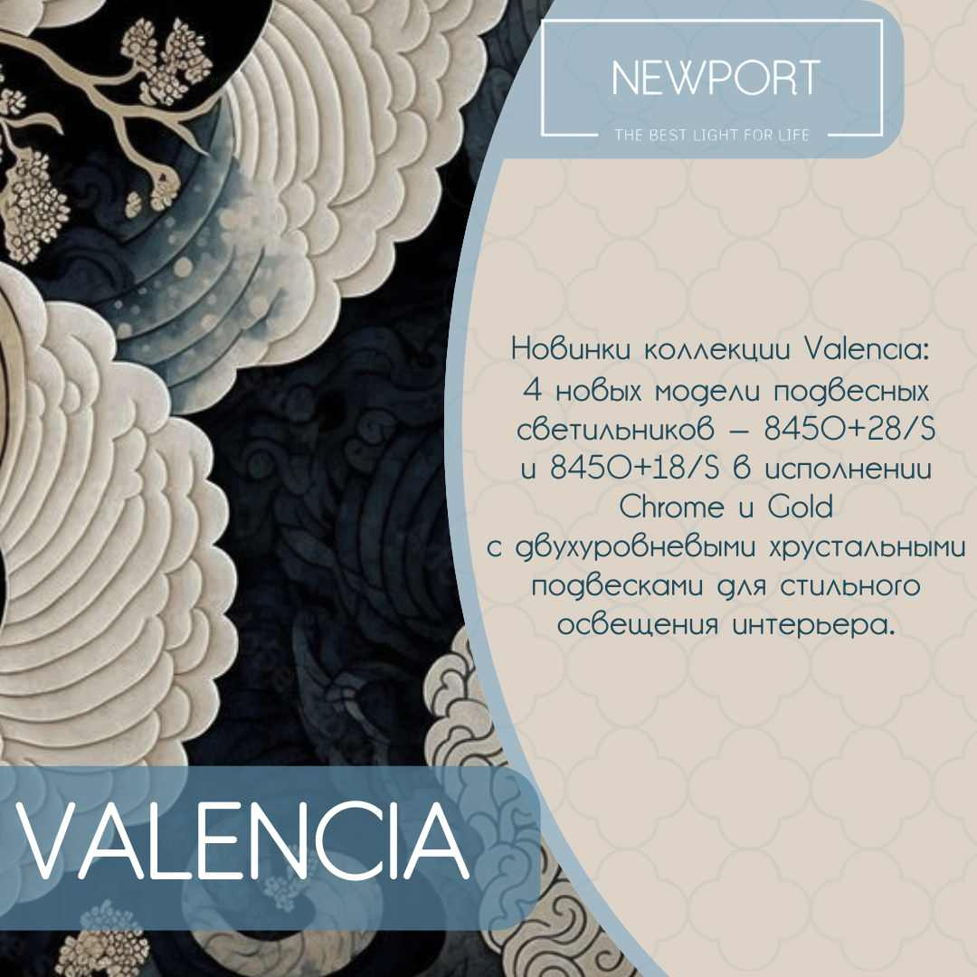 Пополнение коллекции VALENCIA!