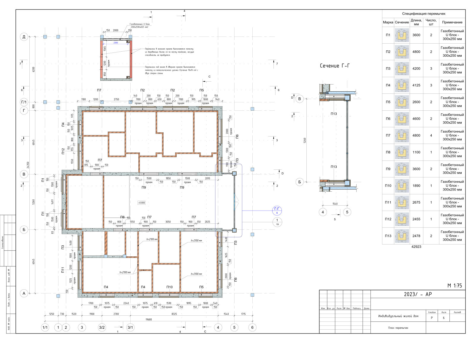 Проект жилого дома