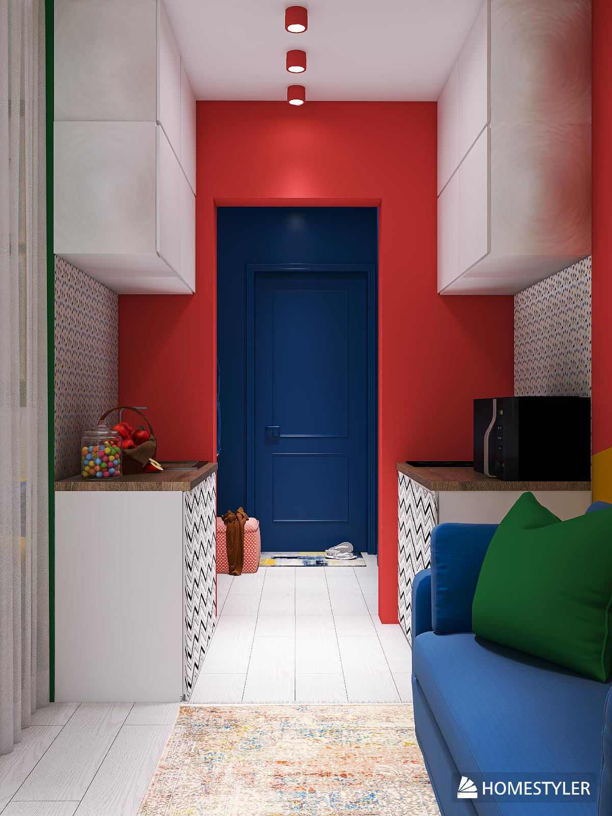 Г. АНАПА 20 КВ.М. РАДИКАЛЬНАЯ ЭКЛЕКТИКА ИЛИ ПОП АРТ