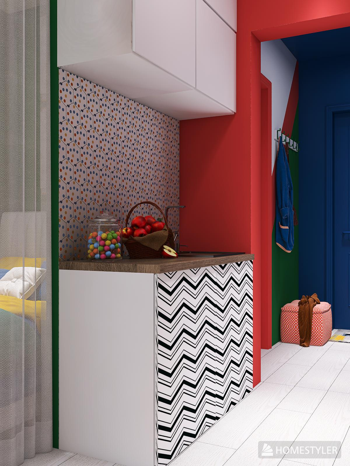 Г. АНАПА 20 КВ.М. РАДИКАЛЬНАЯ ЭКЛЕКТИКА ИЛИ ПОП АРТ