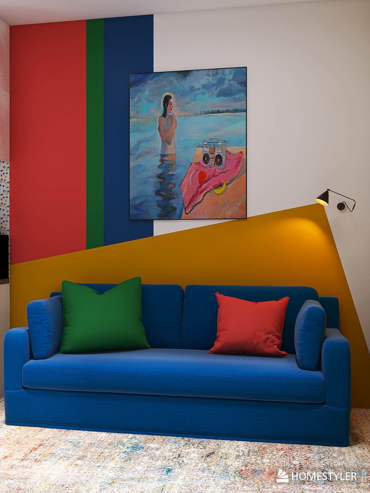 Г. АНАПА 20 КВ.М. РАДИКАЛЬНАЯ ЭКЛЕКТИКА ИЛИ ПОП АРТ