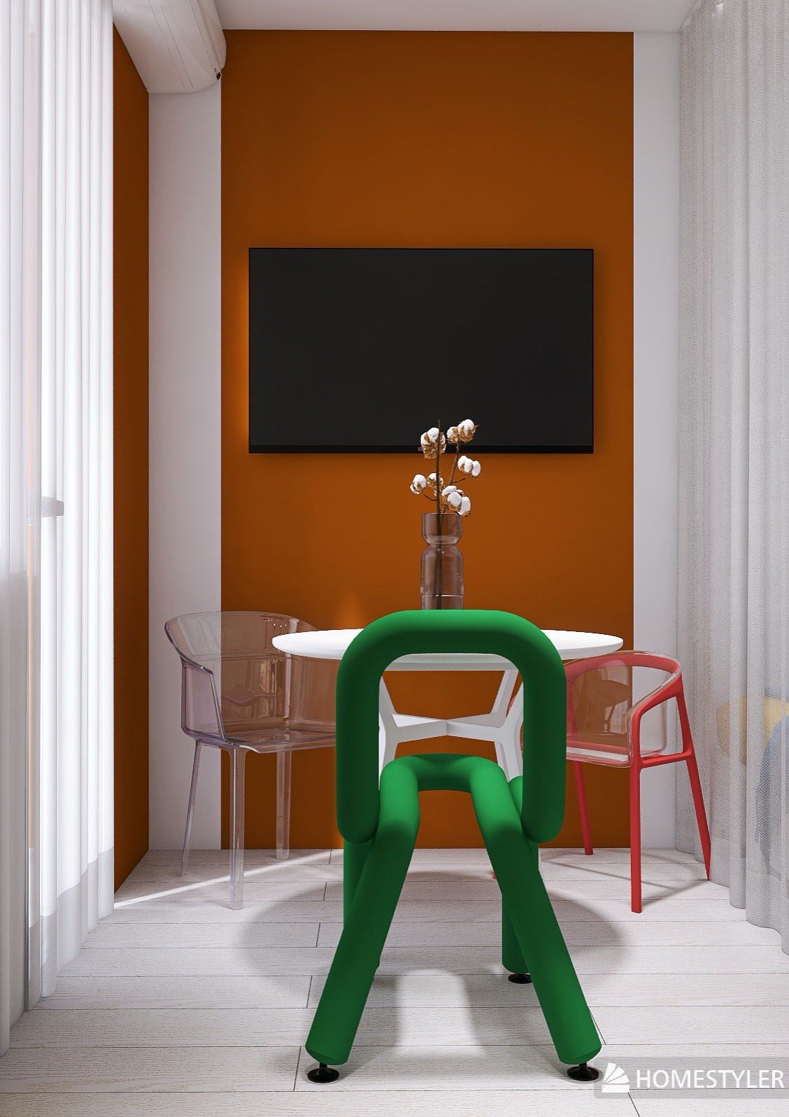 Г. АНАПА 20 КВ.М. РАДИКАЛЬНАЯ ЭКЛЕКТИКА ИЛИ ПОП АРТ