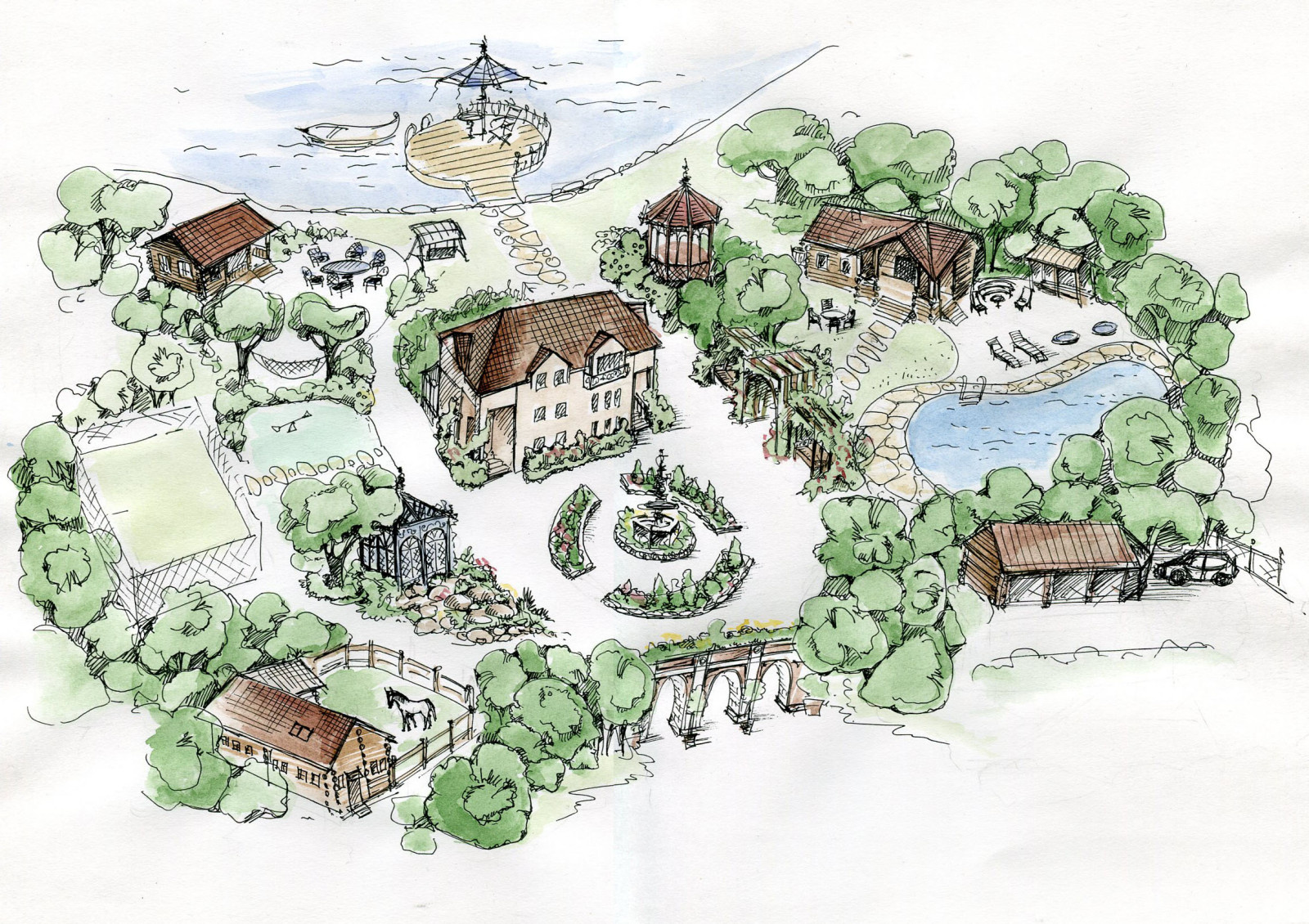 Old House Resort&Spa и бутик-отель Green Hill