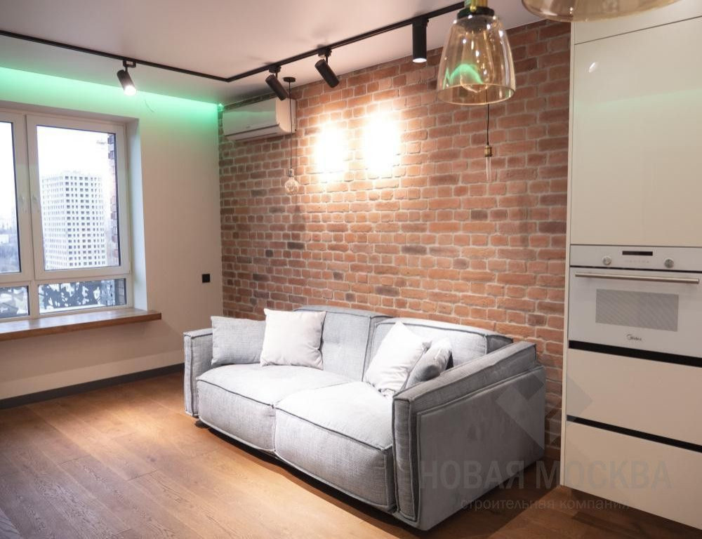 Ремонт однокомнатной квартиры 37,8 кв.м. в ЖК «Домашний»