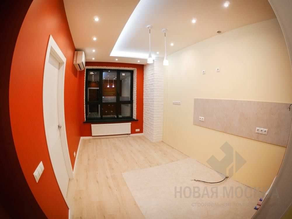 Ремонт однокомнатной квартиры 37 кв.м. в ЖК «Водный»